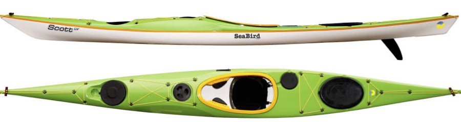 Seabird Kayaks. The SCOTT range of seak kayaks are now distributed by Canoe Shops Group. Kayaks through out their range of shops. http://www.canoe-shops.co.uk - INUK Kayaks Ltd